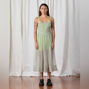 Ali Golden - Ballerina Dress - Green Tea - XS